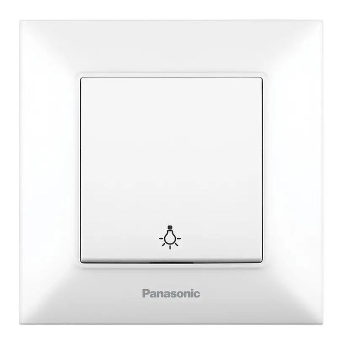 STAIRCASE KEY WHITE PANASONIC Arkedia Slim - Ключове и контакти<<<Електроматериали<<<Praktiker&&&Ключове и