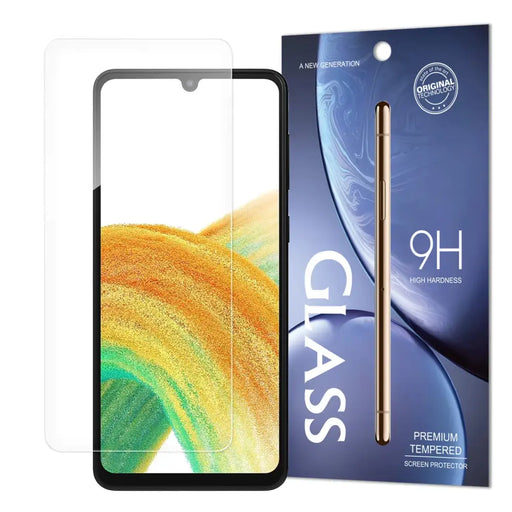 Standard Tempered Glass Case tempered glass for Samsung Galaxy A34 5G 9H - Cell phone tempered glass<<<HurtelXML