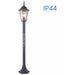 STANDING GARDEN LANTERN 106CM BLACK E27 VIVALUX MARIBOR - Градински фенери<<<Външно