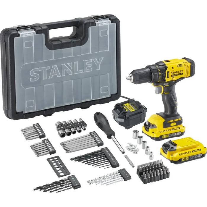 STANLEY SFMCD700D2A-QW 20V drill/driver - ScrewdriversNAK-WKR<<<Cordless toolsNAK<<<ActionPL