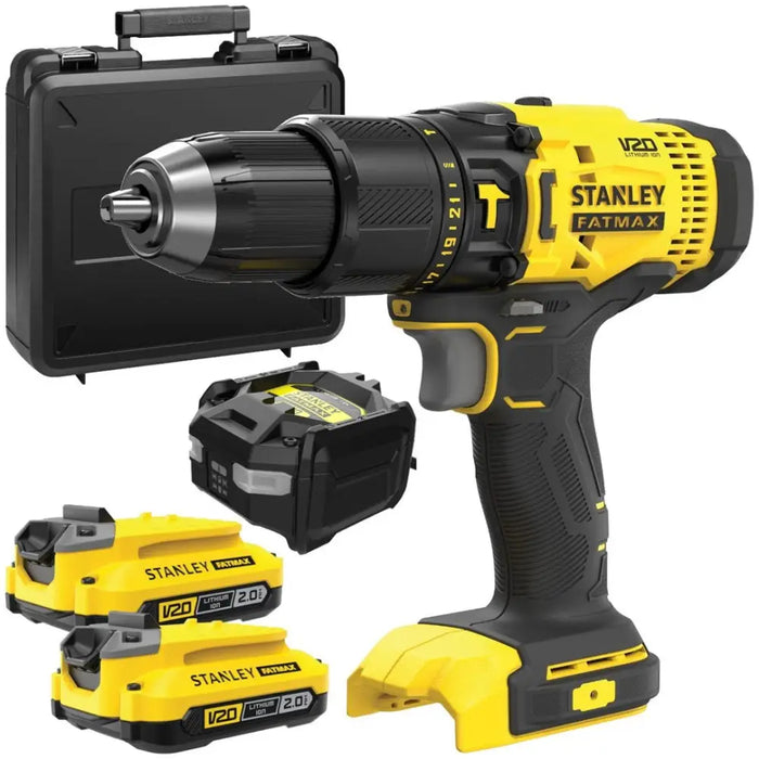 STANLEY SFMCD711D2K 2X2Ah cordless drill/driver - Drill-screwdriversNAK-WWK<<<Cordless toolsNAK<<<ActionPL