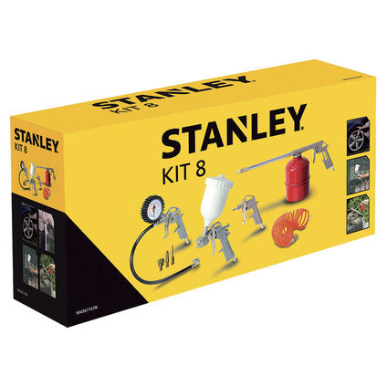 STANLEY 8 PIECE COMPRESSOR KIT