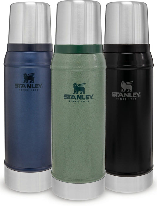 Thermos bottle Stanley The Legendary - Matte Black Pebble, 0.75 l