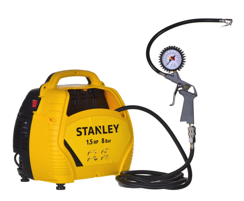 Oil-free compressor AIR KIT OL 1,1KW 8 BAR STANLEY
