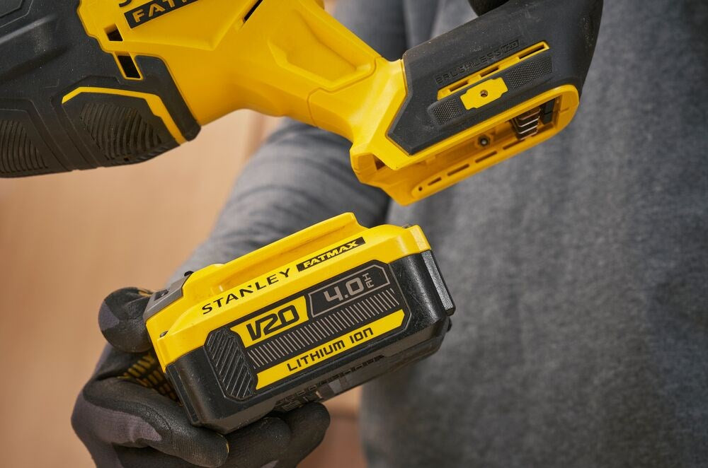 Stanley Fatmax SFMCS311B Reciprocating saw 18 V black, yellow