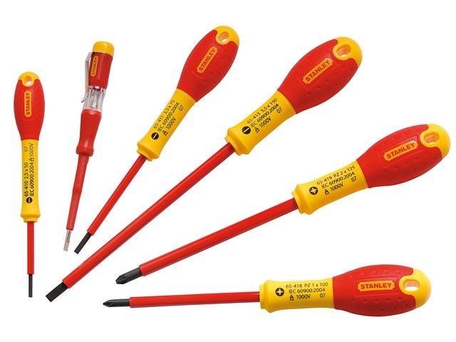 Screwdriver Set Stanley 6 Pieces