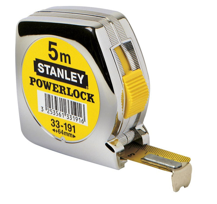 Tape Measure Stanley POWERLOCK 5 m x 19 mm ABS