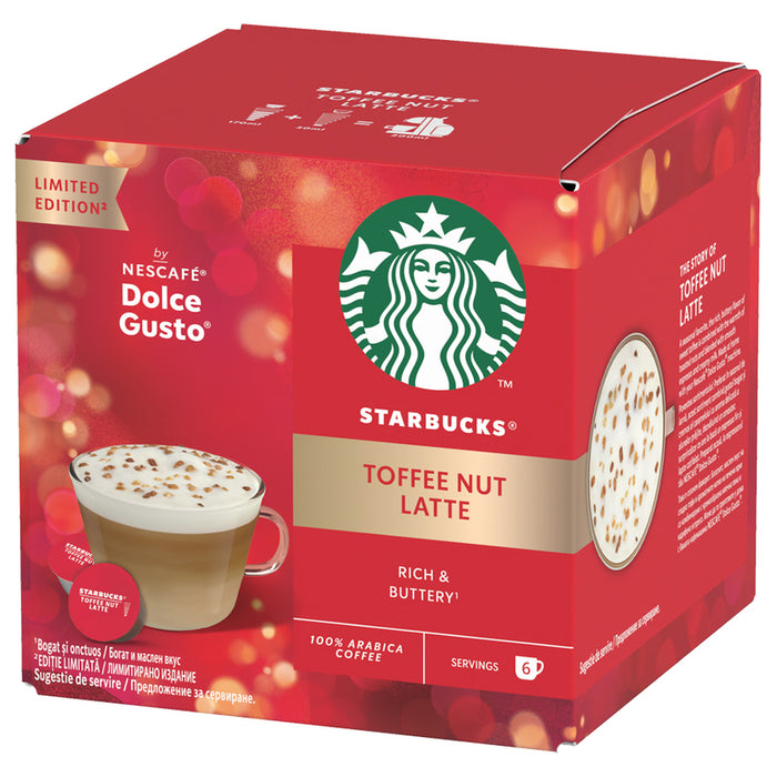 COFFEE STARBUCKS TOFFEE NUT LATTEE 12PCS