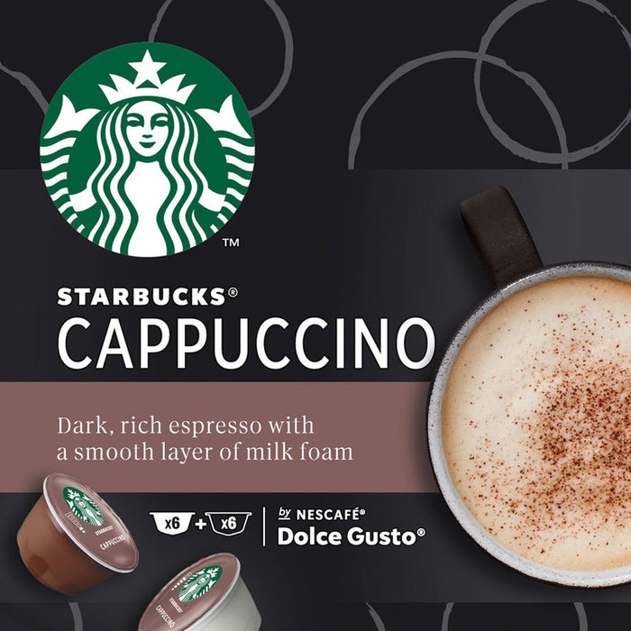 COFFEE STARBUCKS CAPPUCCINO 12PCS.