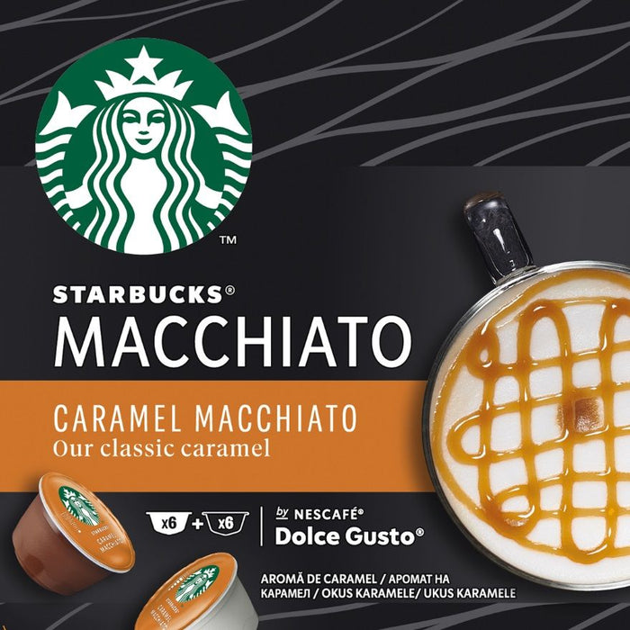 STARBUCKS CARAMEL MACCHIATO COFFEE CAPSULES