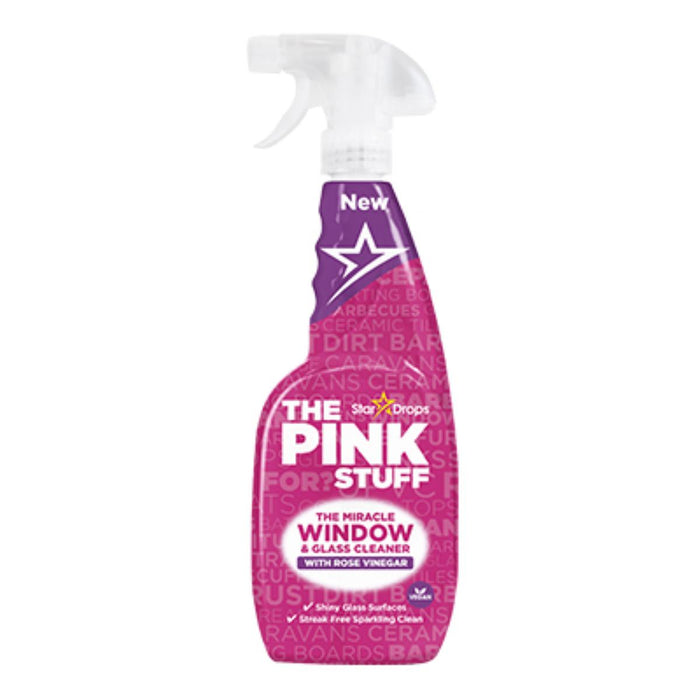 WINDOW AND GLASS PREPARATION 750 ML THE PINK STUFF