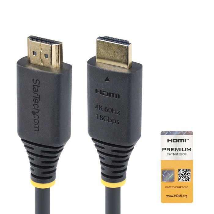 HDMI Cable Startech PREMIUM Black 50 cm