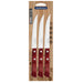 STEAK KNIFE WOODEN HANDLE 13 CM 3 PCS TRAMONTINA POLYWOOD - Аксесоари за сервиране и прибори за хранене<<<Домашни