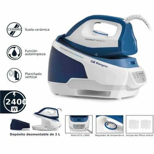 Steam Generating Iron Orbegozo VP 8600 2400 W - Почистване Прахосмукачки И Гладене<<<Дом Градина<<<BigBuy&&&Сушилни