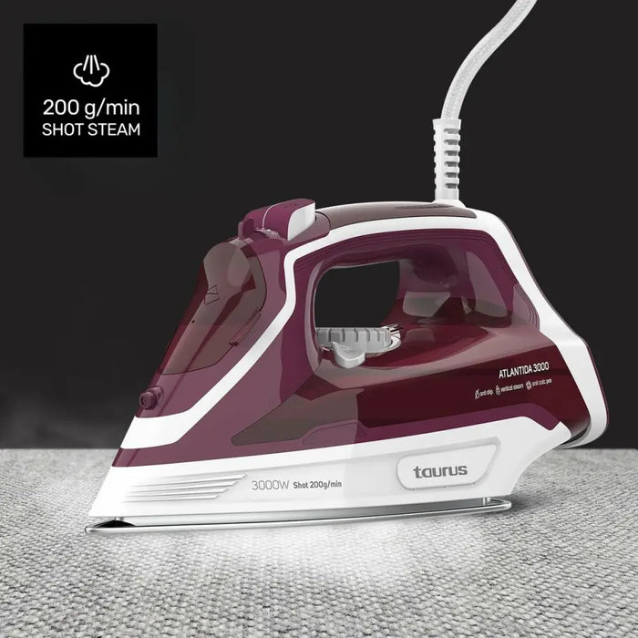 Steam Iron Taurus 918979000 3000 W - Сушилни ютии и простори<<<Почистване Прахосмукачки И Гладене<<<Дом Градина<<<BigBuy