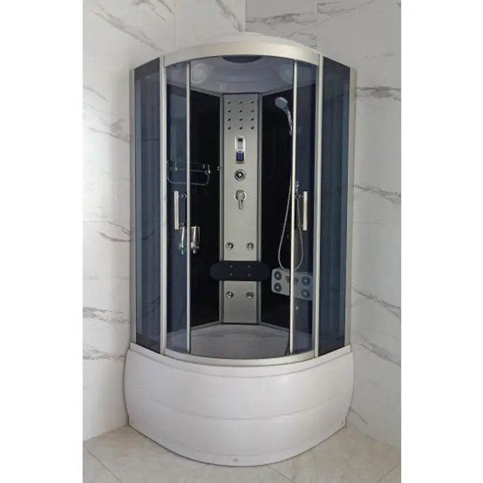 STEAM SHOWER CABIN 100X100 INTER CERAMIC LOVE - Хидромасажни парни и сауна кабини<<<Душкабини и сауни<<<Баня<<<Praktiker