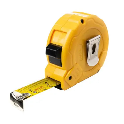 Steel Measuring Tape 10m/25mm Deli Tools EDL9010Y (yellow) - Measuring tools<<<Tools<<<InnproXML