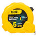 Steel Measuring Tape 5m/25mm Deli Tools EDL9025Y (yellow) - Measuring tools<<<Tools<<<InnproXML