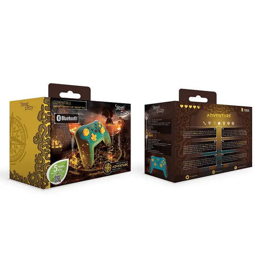 SteelPlay Adventure Wireless Joystick (SWITCH) - Геймърски джойстици<<<Гейминг аксесоари<<<ТВ Аудио