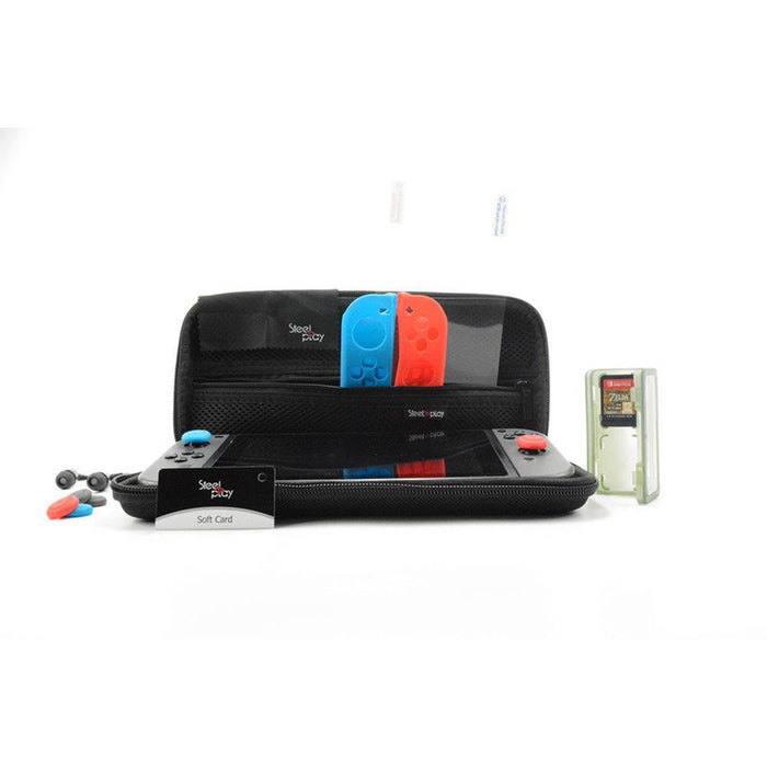 SteelPlay 11 IN 1 CARRY & PROTECT KIT + 2 JOYPAD CASES (NSW)