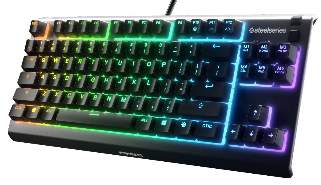 Gaming Keyboard SteelSeries APEX 3 TKL Black Spanish Qwerty