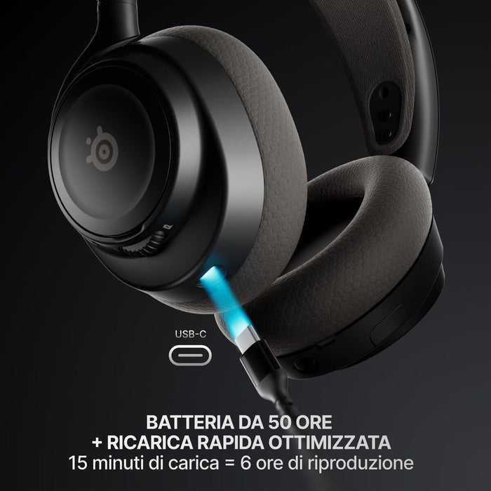 Headphones SteelSeries 61730 Black