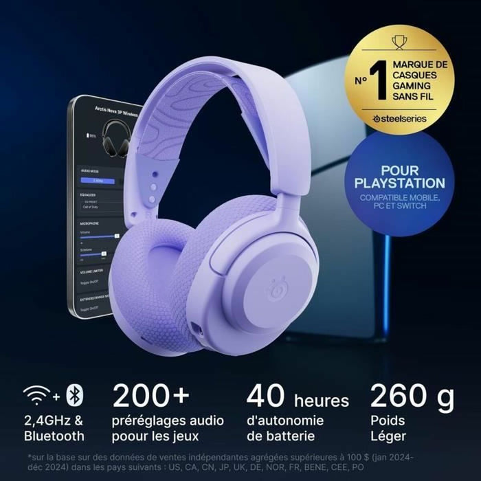 Headphones SteelSeries Arctis Nova 3PW