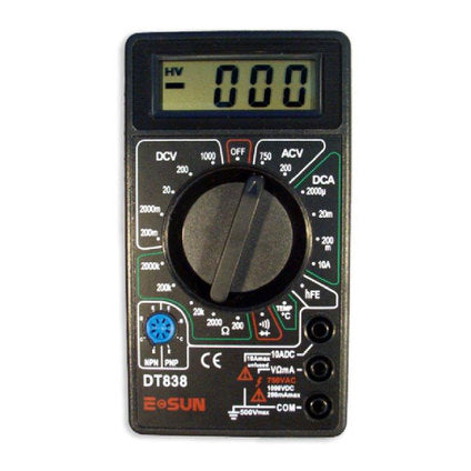 MULTI-METER WITH TEMPERATURE DT-838 STEINBERGER