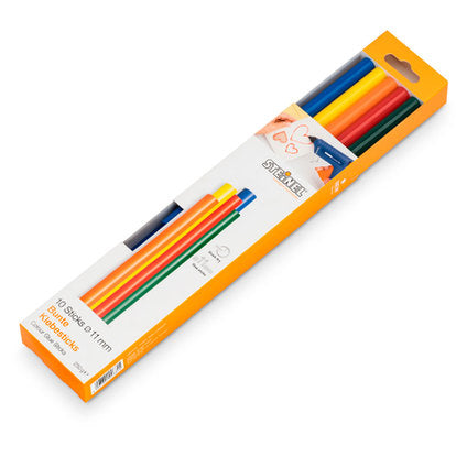 HOT GLUING CARTRIDGES 10 PCS COLOR F 11 X 250 MM STEINEL