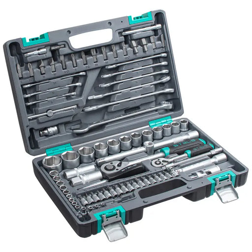 STELS 14105 TOOL SET - Комплекти вложки и тресчотки<<<Ръчни инструменти<<<Инструменти и