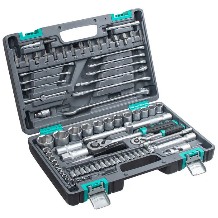 STELS 14105 TOOL SET - Комплекти вложки и тресчотки<<<Ръчни инструменти<<<Инструменти и