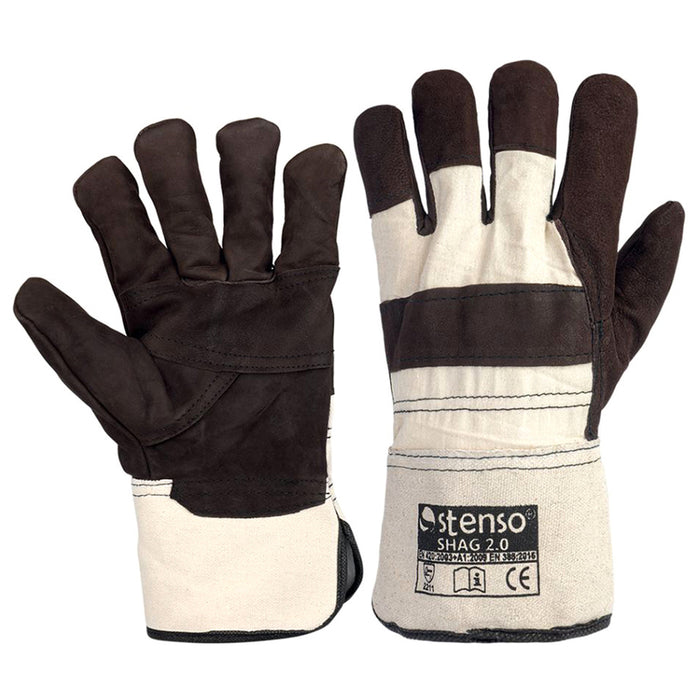 GLOVES LEATHER QUILTED SHAG 2.0 STENSO
