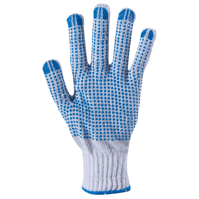 PVC GLOVES SIZE 10 STENSO RULER BLUE
