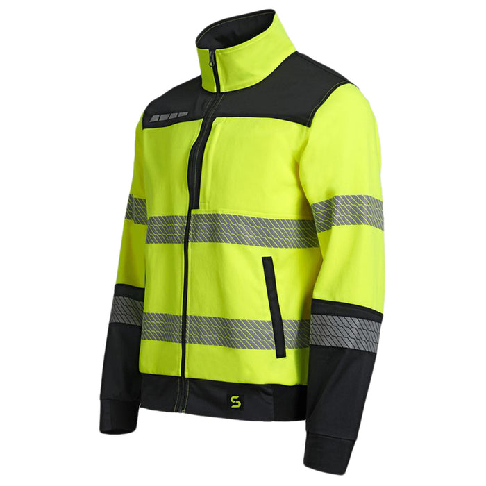 WORK JACKET SIZE 48 STENSO PRIMO HV LIGHT STRETCH