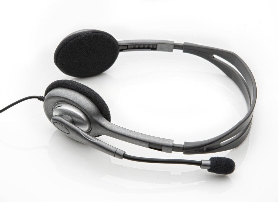Stereo Headset with microphone Logitech H110 - Слушалки<<<Компютърна периферия<<<ValiAPI&&&Електроника Звук<<<Компютри|