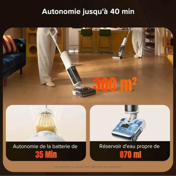 Stick Vacuum Cleaner Roborock ROBOROCK F25 RT - Почистване Прахосмукачки И Гладене<<<Дом