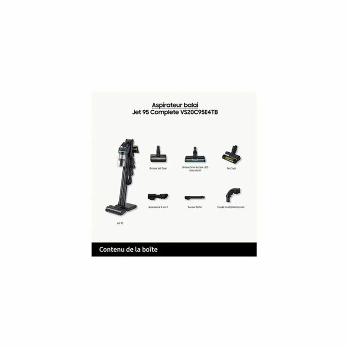 Stick Vacuum Cleaner Samsung 550 W - Прахосмукачки и роботи<<<Почистване Прахосмукачки И Гладене<<<Дом Градина<<<BigBuy