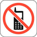 STICKER 12 X 12 CM PREVENTA ’FORBIDDEN MOBILE DEVICE’ - Помощни средства<<<Работно облекло<<<Инструменти и