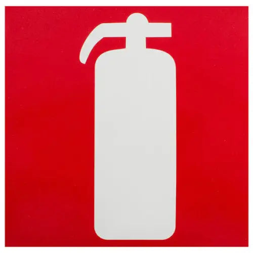 STICKER FIRE EXTINGUISHER N 3 OLYMP SAFETY - Помощни средства<<<Работно облекло<<<Инструменти и