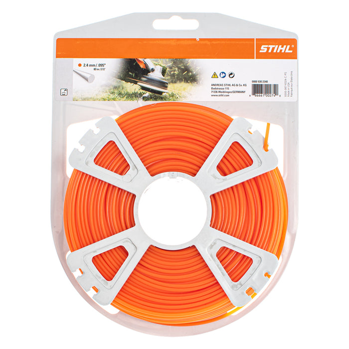 STIHL ROUND MOWING LINE 2.4 MM X 83 M