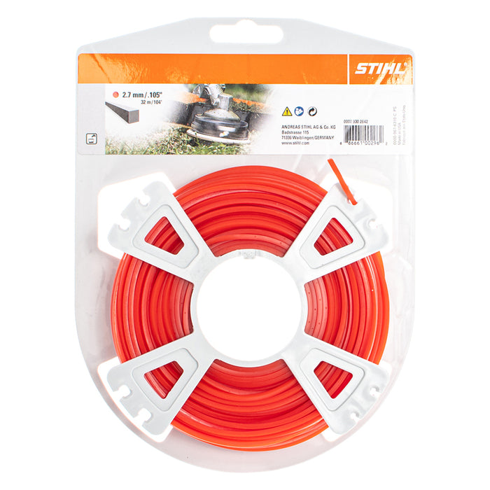 STIHL SQUARE MOWING LINE 2.7 MM X 32 M