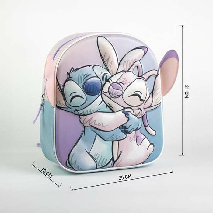 School Bag Stitch Blue