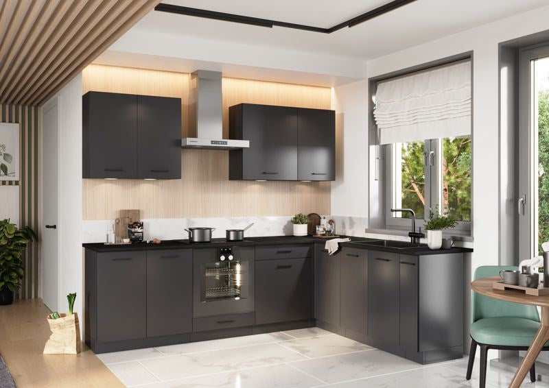 Cosmo Design ANIKA graphite/graphite 2.0/2.6 kitchen furniture set