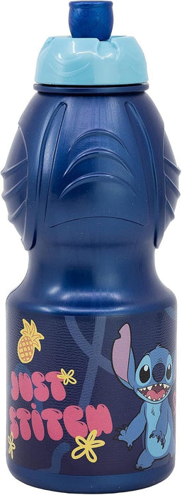 Sport bottle for Kids STOR 75032 400 ml Stitch Palms (blue)
