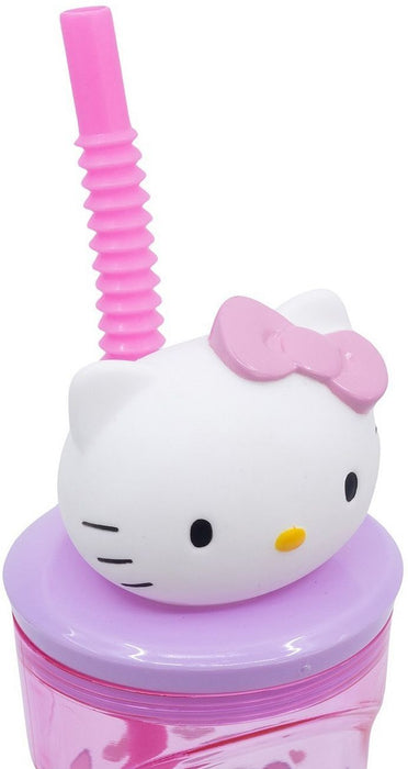 Cup with Straw Hello Kitty 360 ml 3D