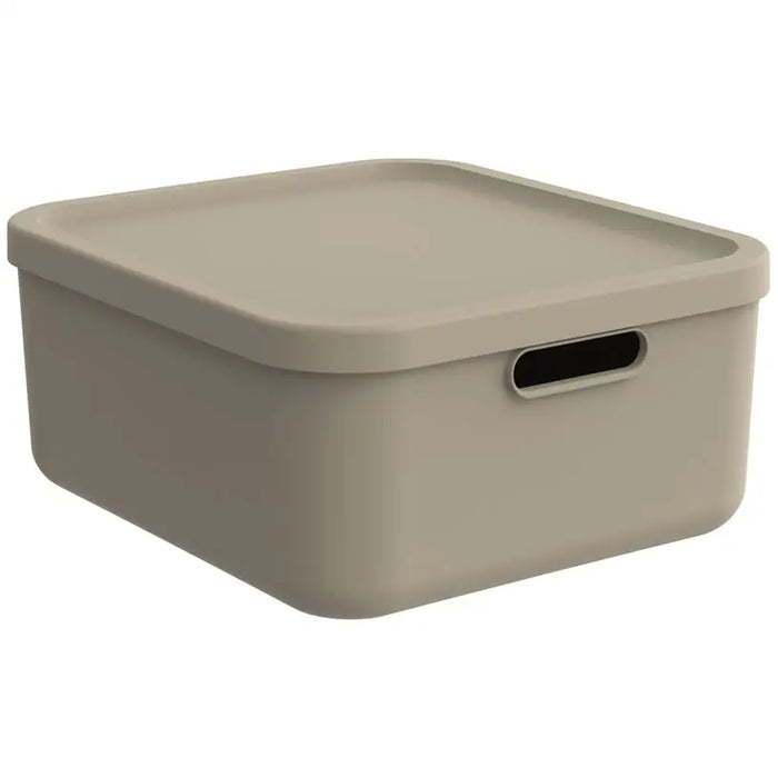 STORAGE BOX 20L ROTHO ALBULA CAPPUCCINO - Каси за съхранение<<<Домашни потреби<<<Кухня<<<Praktiker