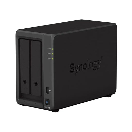 Storage NAS Synology DS723+ For 2 disks Up to 108TB 2 GB DDR4 Gigabit USB3.2 - Сторидж у-ва и