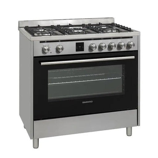 Stove (electric/gas) Daewoo F9CG19IH1BG 90 cm 5 gas INOX - Готварски печки<<<Домакински електроуреди<<<ZoraSite