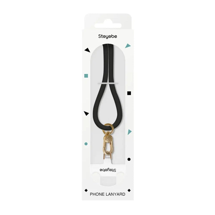 Stoyobe Phone Lanyard Silicone Phone Lanyard - Black - Other cell phone equipment<<<HurtelXML