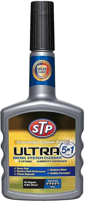 STP ULTRA 5-IN-1 DIESEL SYSTEM CLEANER 400ML